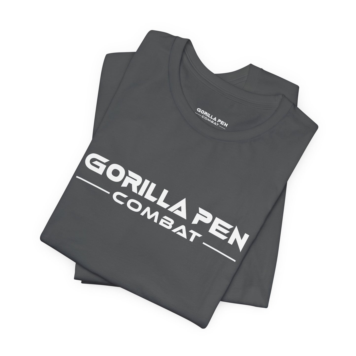 Gorilla Pen Combat Classic White Logo Tee