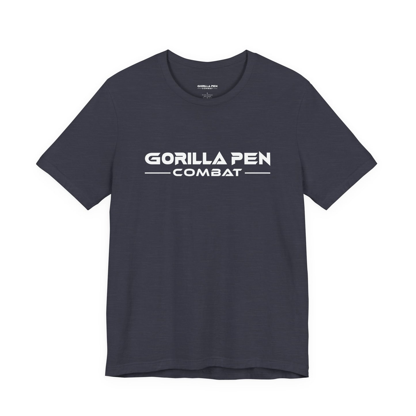 Gorilla Pen Combat Classic White Logo Tee