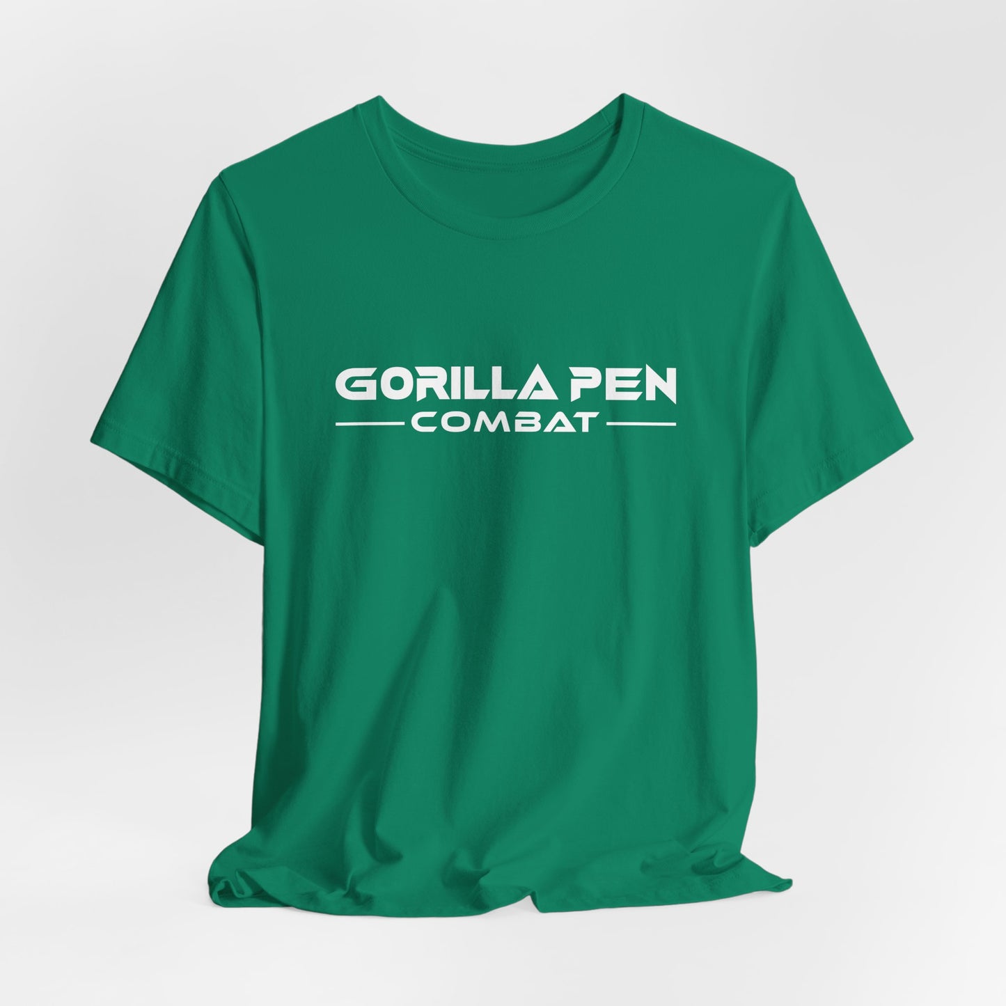 Gorilla Pen Combat Classic White Logo Tee