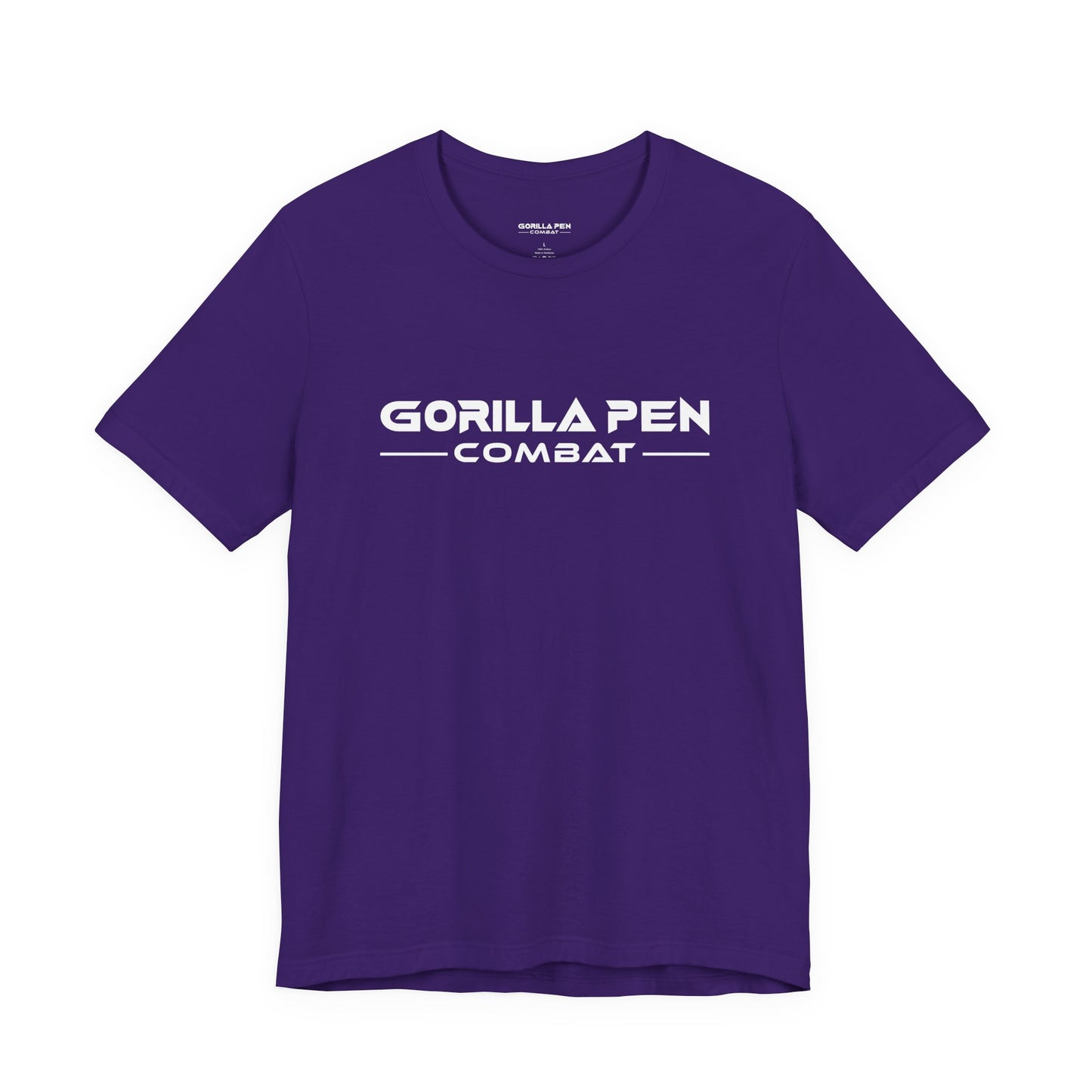 Gorilla Pen Combat Classic White Logo Tee