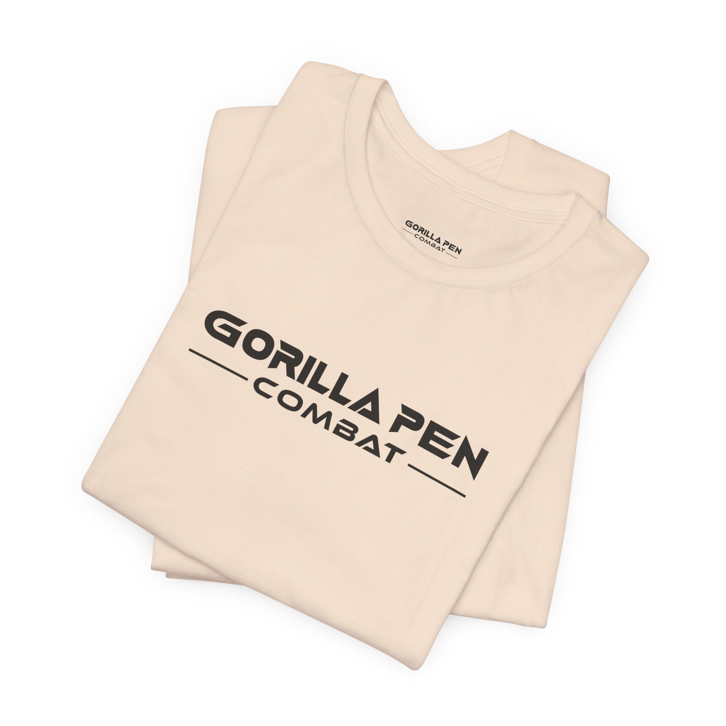 Gorilla Pen Combat Classic Black Logo Tee