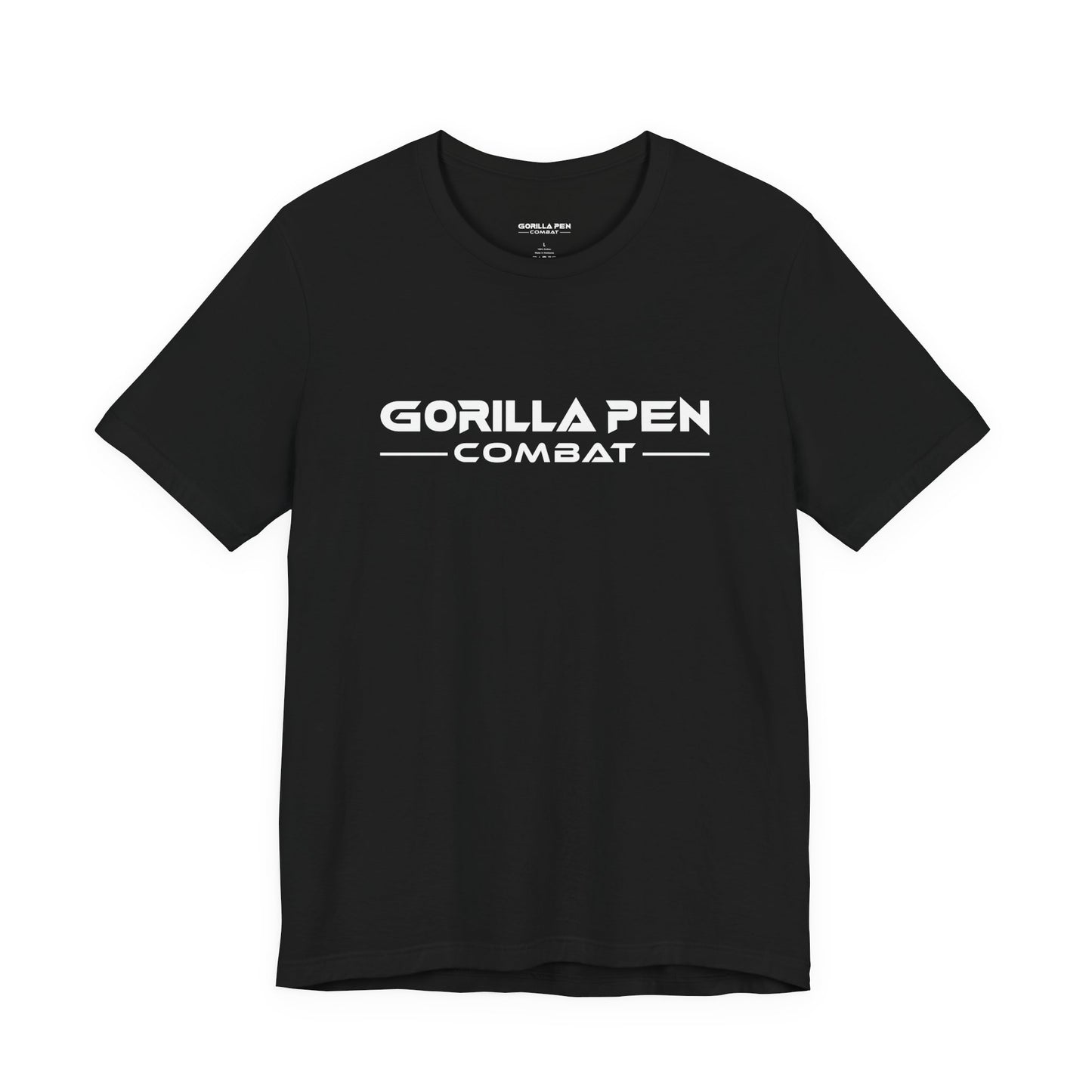 Gorilla Pen Combat Classic White Logo Tee