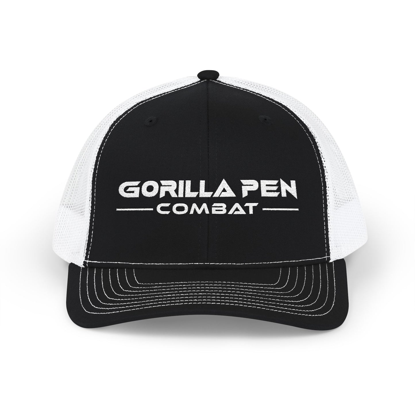 Gorilla Pen Combat Logo Embroidered Trucker Cap