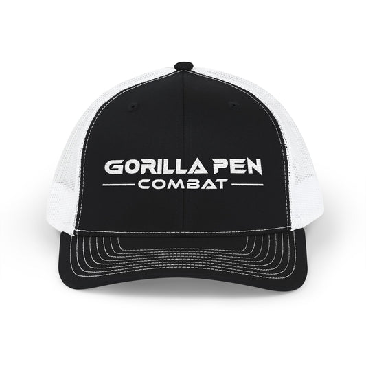 Gorilla Pen Combat Logo Embroidered Trucker Cap