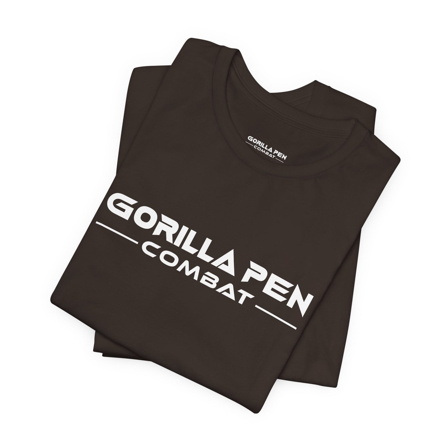 Gorilla Pen Combat Classic White Logo Tee