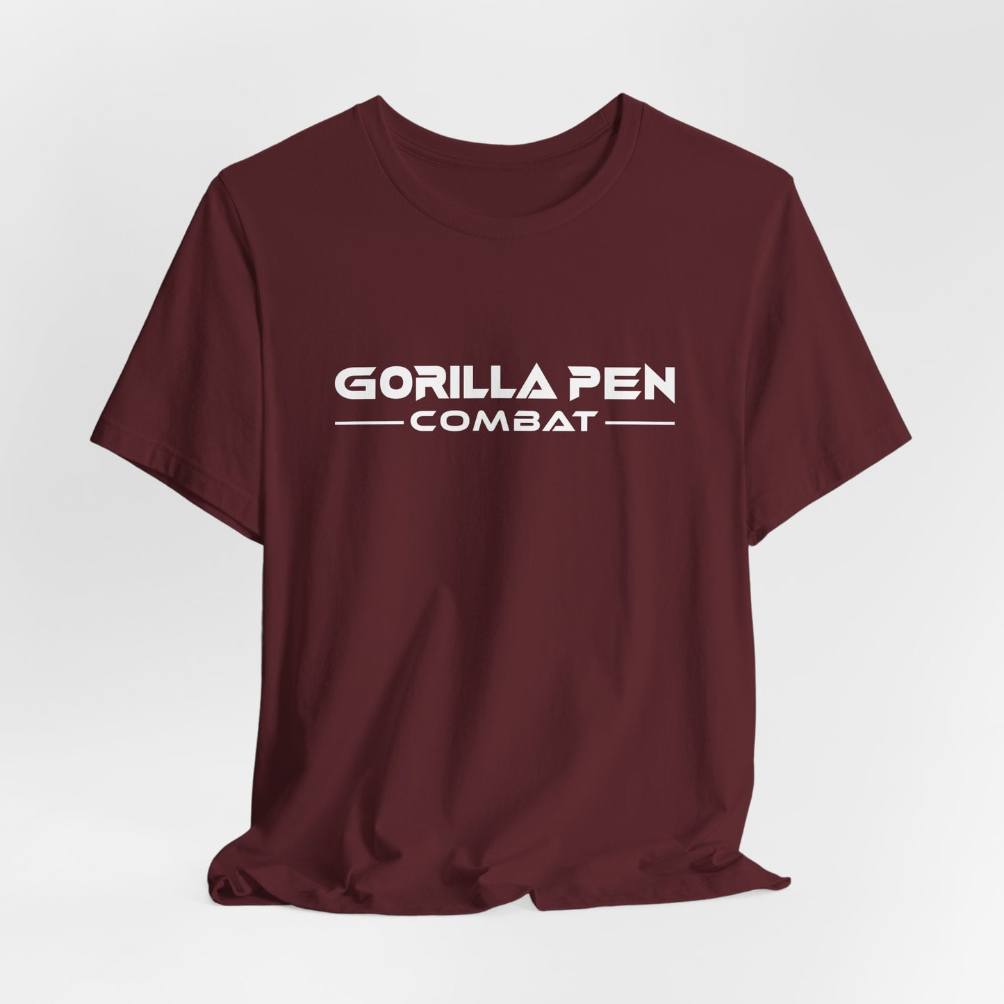 Gorilla Pen Combat Classic White Logo Tee