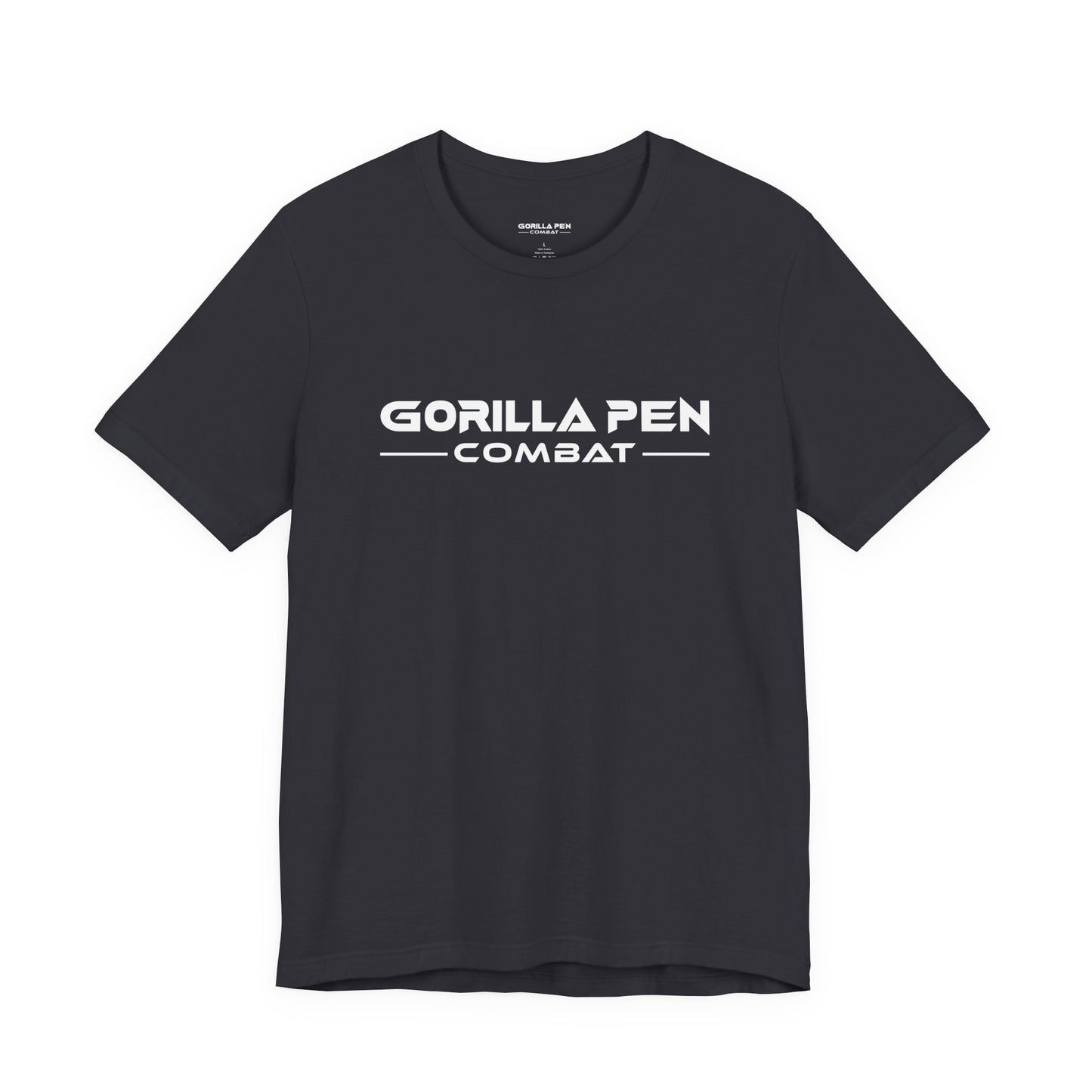 Gorilla Pen Combat Classic White Logo Tee