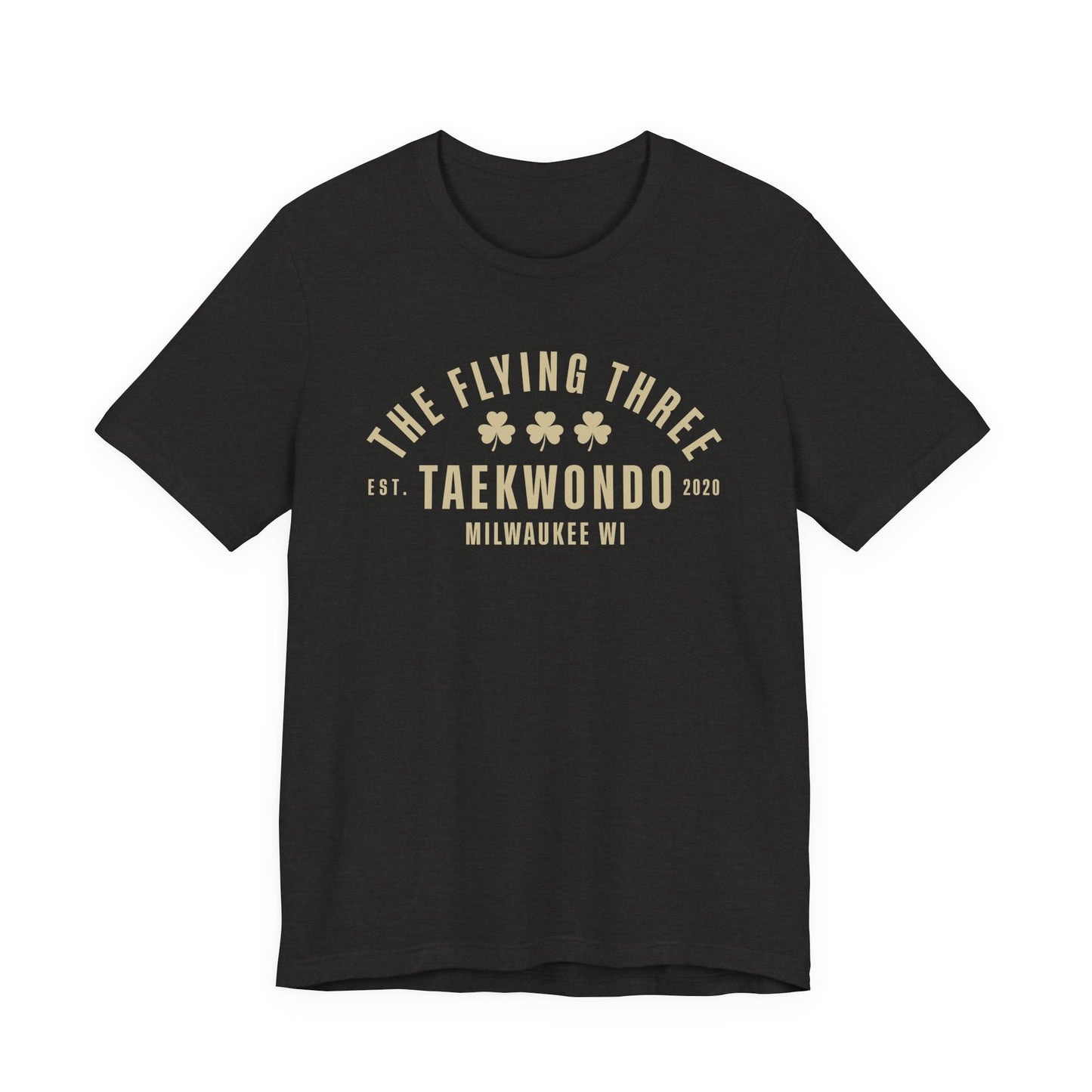 Taekwondo Club T‑Shirt — "The Flying Three" Milwaukee Martial Arts Tee