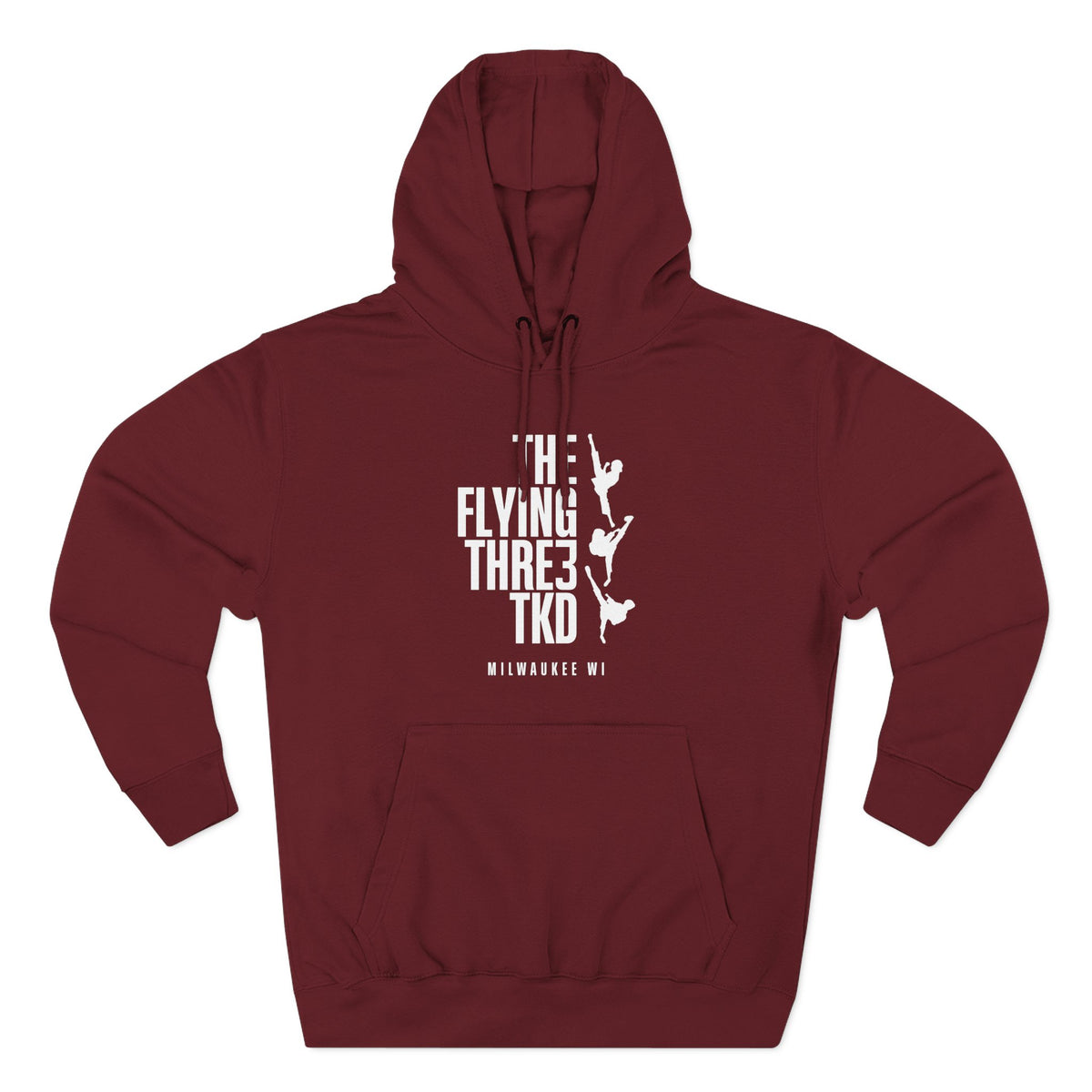 The Flying 3 Original Logo Hoodie