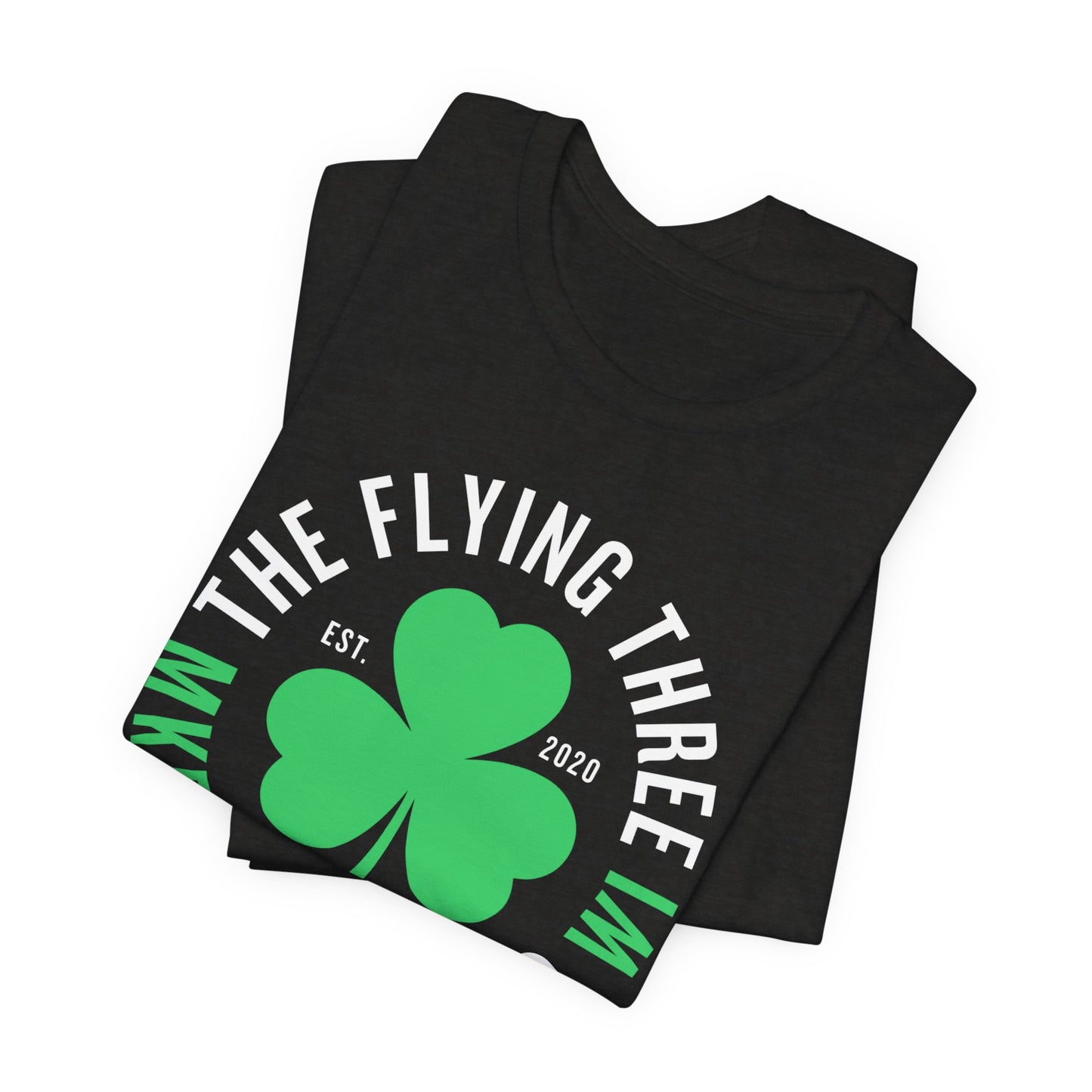 The Flying Three Taekwondo Alternate Shamrock Logo