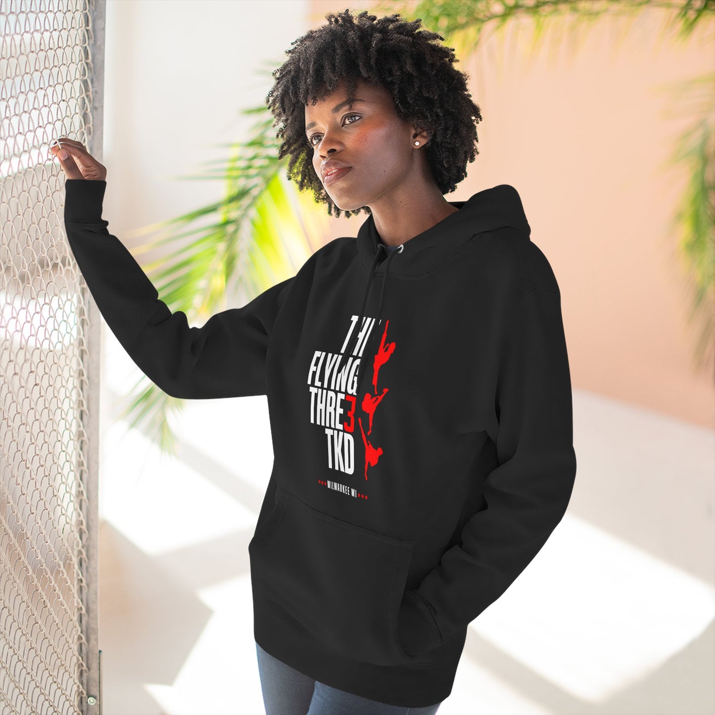 The Flying 3 TKD Competition Fleece Hoodie