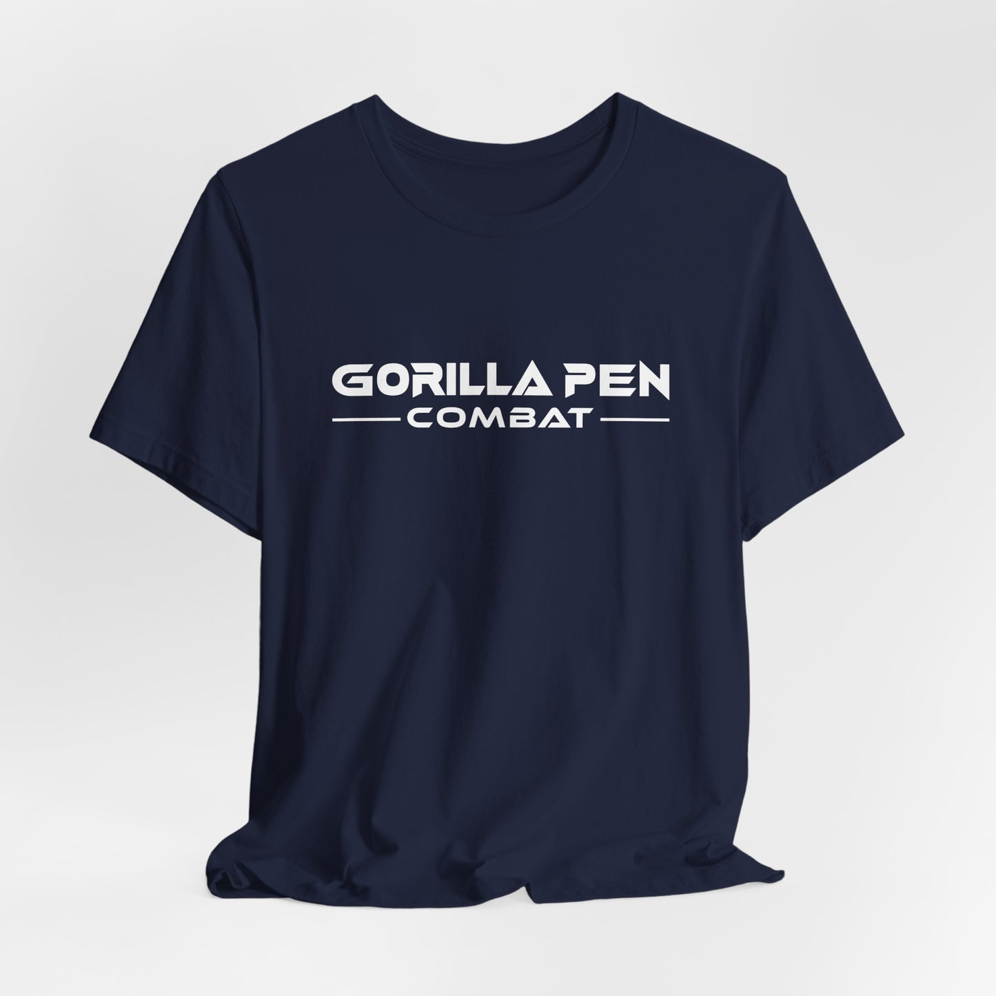 Gorilla Pen Combat Classic White Logo Tee