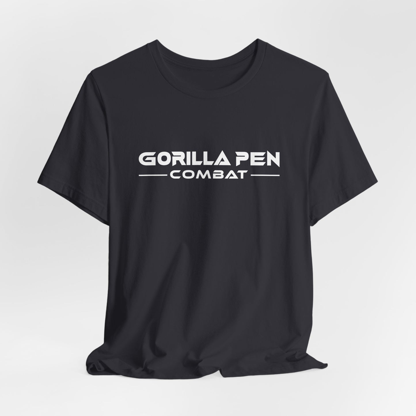 Gorilla Pen Combat Classic White Logo Tee