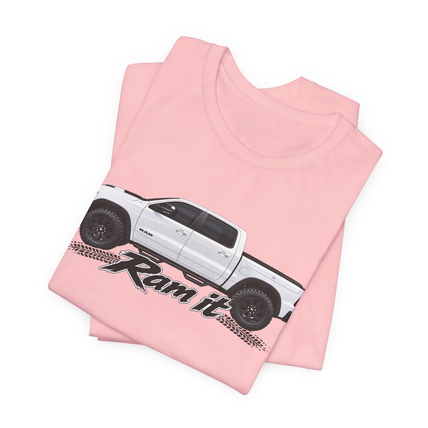 "Ram It" Truck Tee - Graphic Pickup Truck Short Sleeve Shirt
