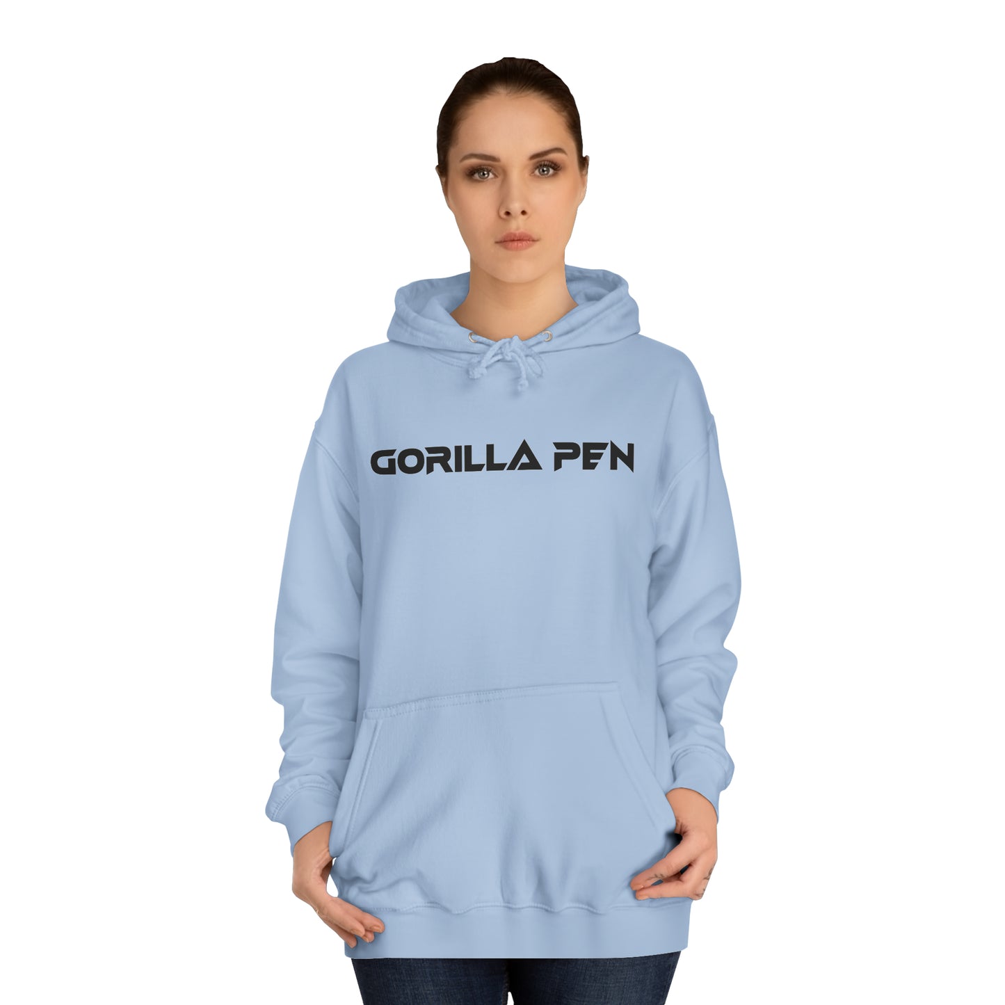 Gorilla Pen Combat Hoodie with Classic Black Logo (in 5 colors)