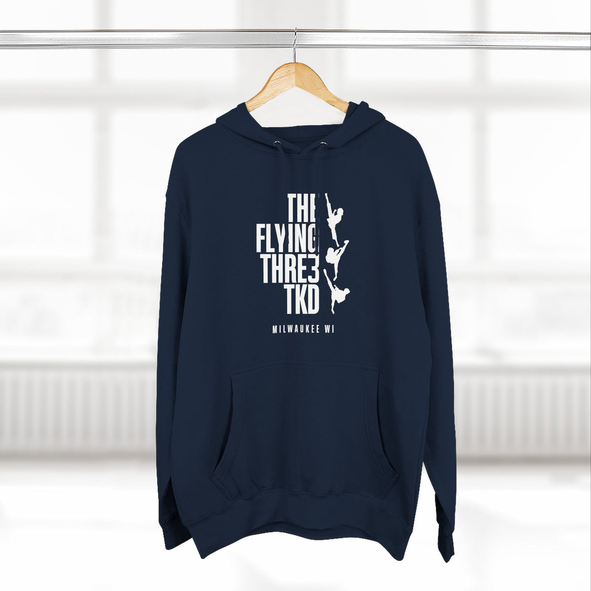 The Flying 3 Original Logo Hoodie