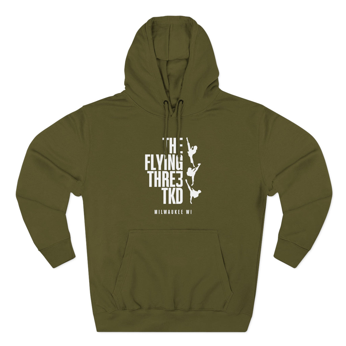 The Flying 3 Original Logo Hoodie