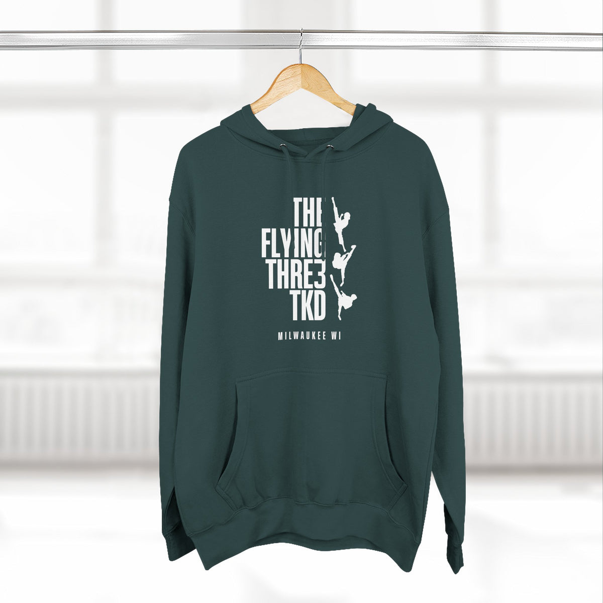 The Flying 3 Original Logo Hoodie