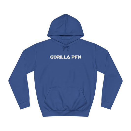 Gorilla Pen Combat Hoodie with Classic White Logo (in 11 colors)