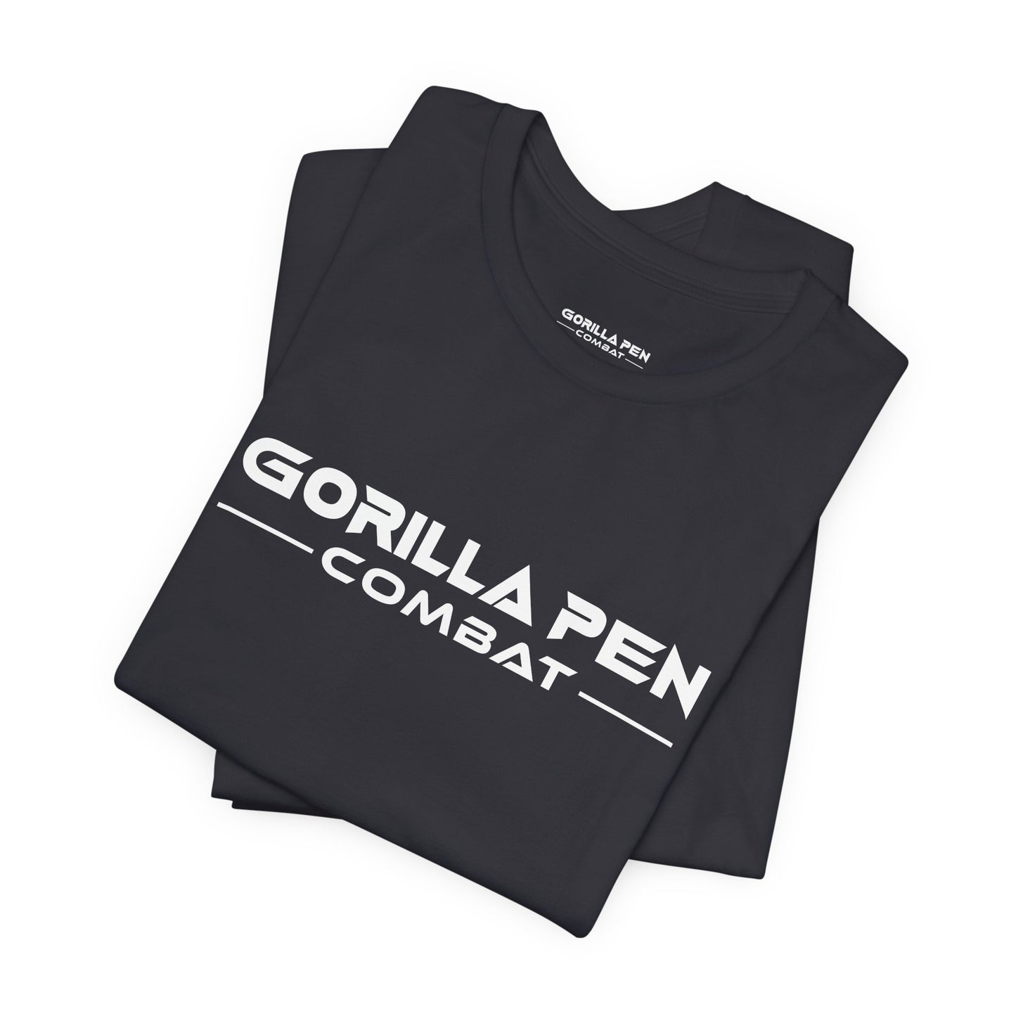 Gorilla Pen Combat Classic White Logo Tee