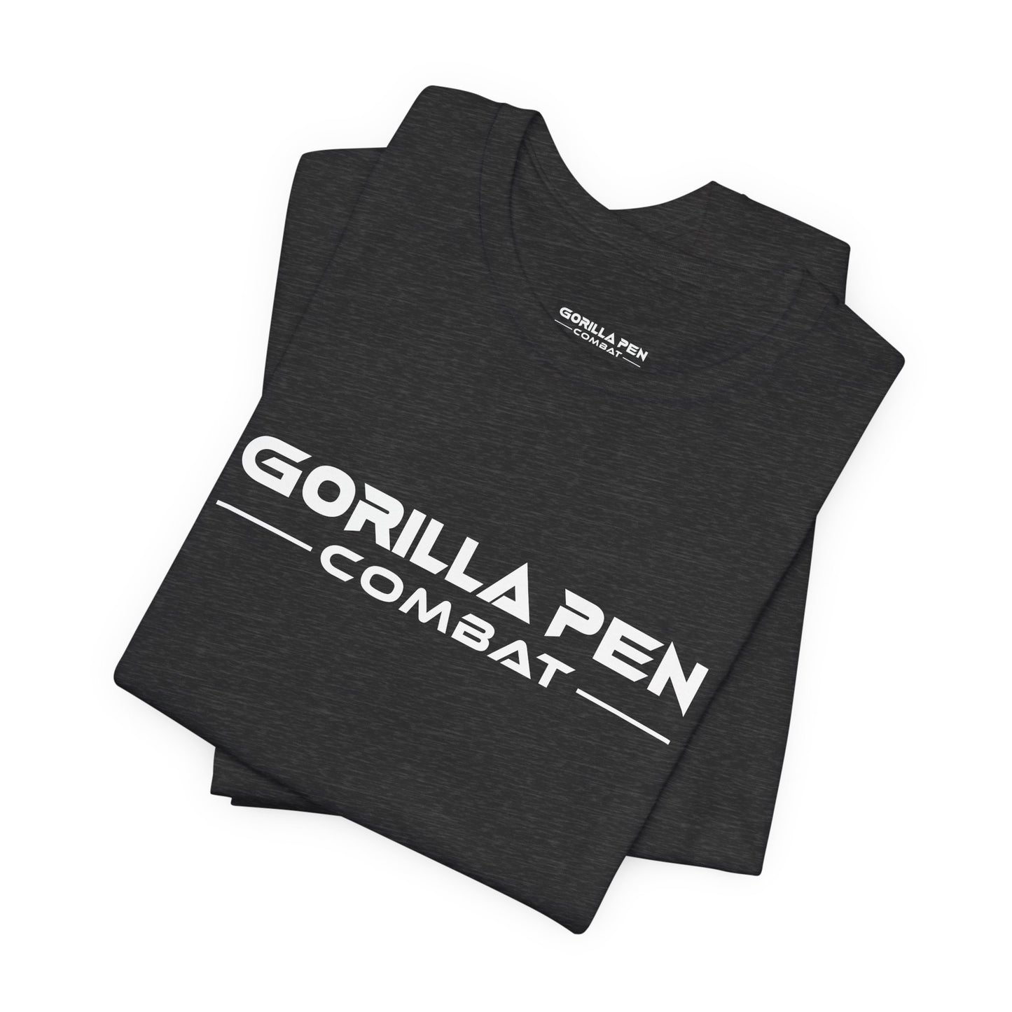Gorilla Pen Combat Classic White Logo Tee