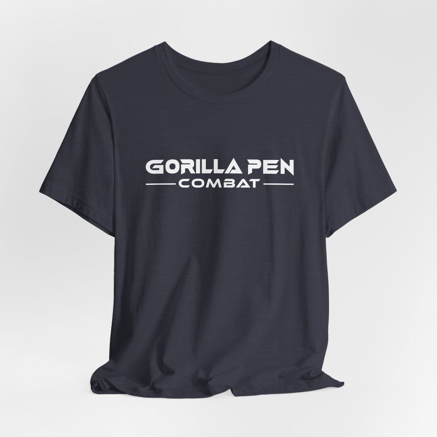 Gorilla Pen Combat Classic White Logo Tee