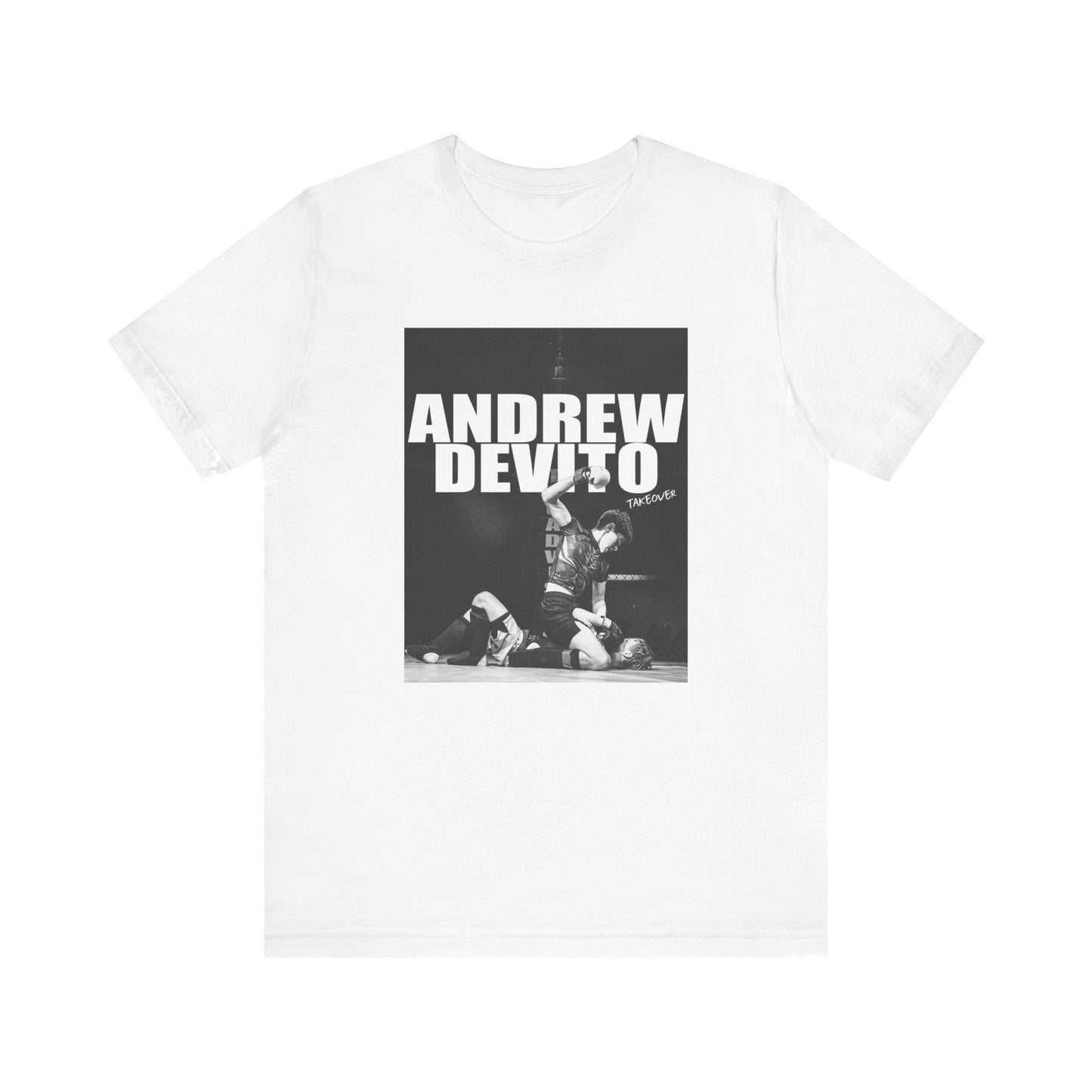 Andrew DeVito White TakeOver Fight Tee