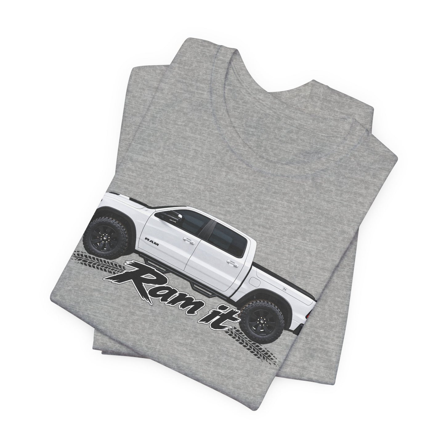 "Ram It" Truck Tee - Graphic Pickup Truck Short Sleeve Shirt