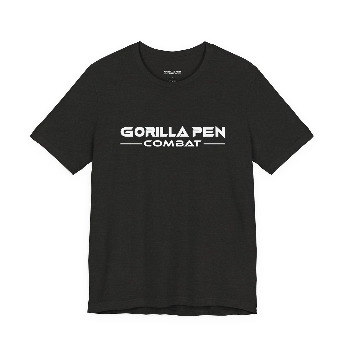 Gorilla Pen Combat Classic White Logo Tee