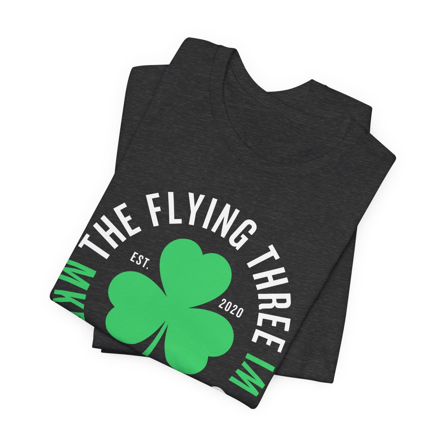 The Flying Three Taekwondo Alternate Shamrock Logo