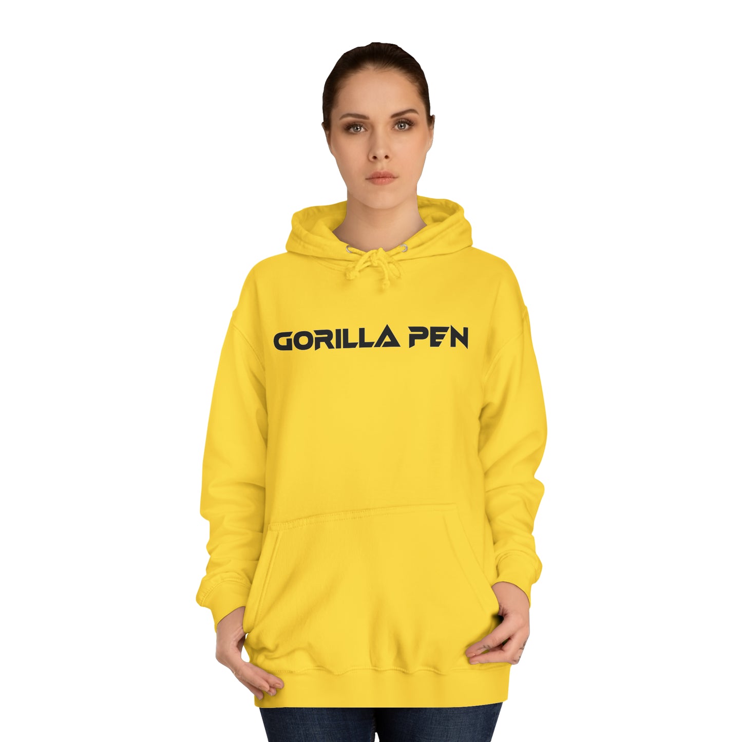 Gorilla Pen Combat Hoodie with Classic Black Logo (in 5 colors)