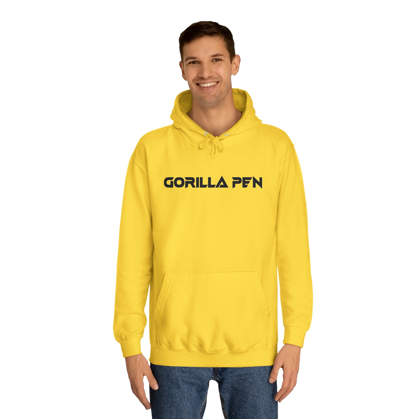 Gorilla Pen Combat Hoodie with Classic Black Logo (in 5 colors)