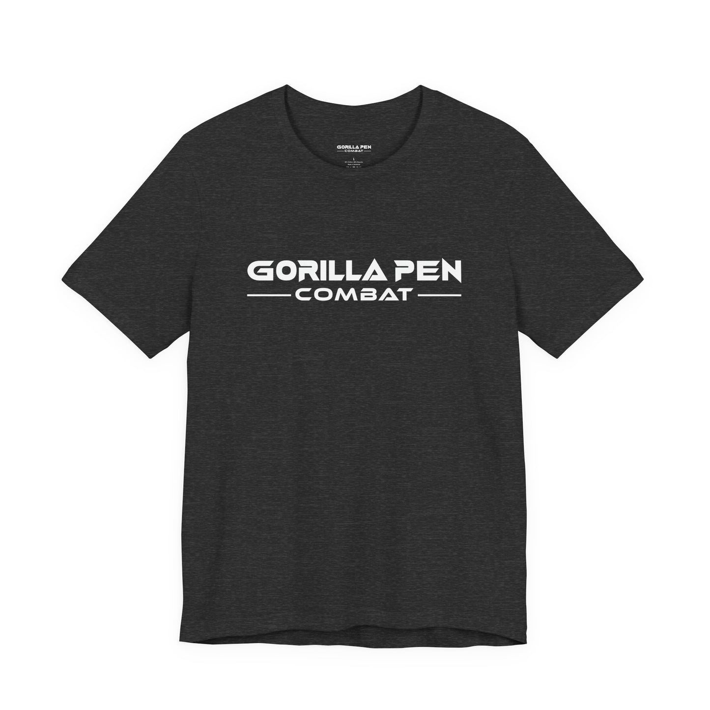 Gorilla Pen Combat Classic White Logo Tee