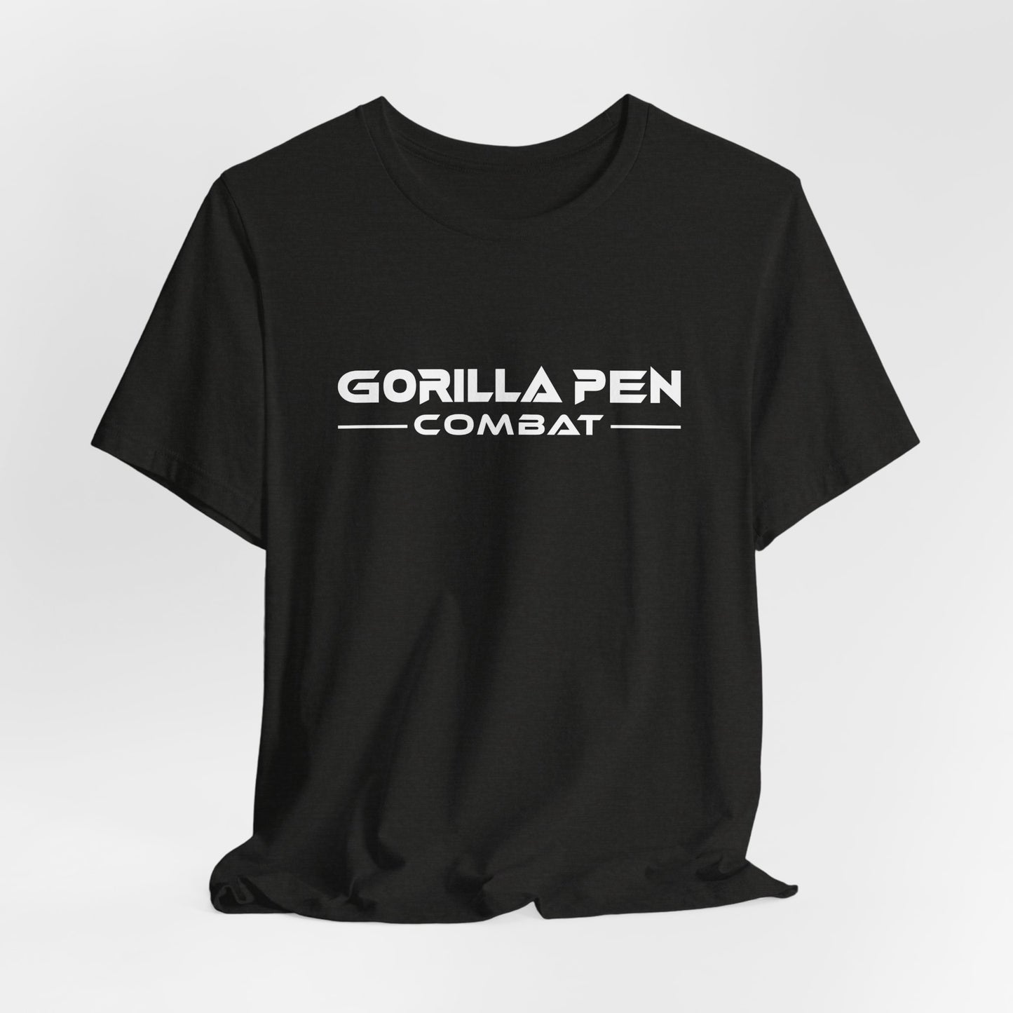 Gorilla Pen Combat Classic White Logo Tee