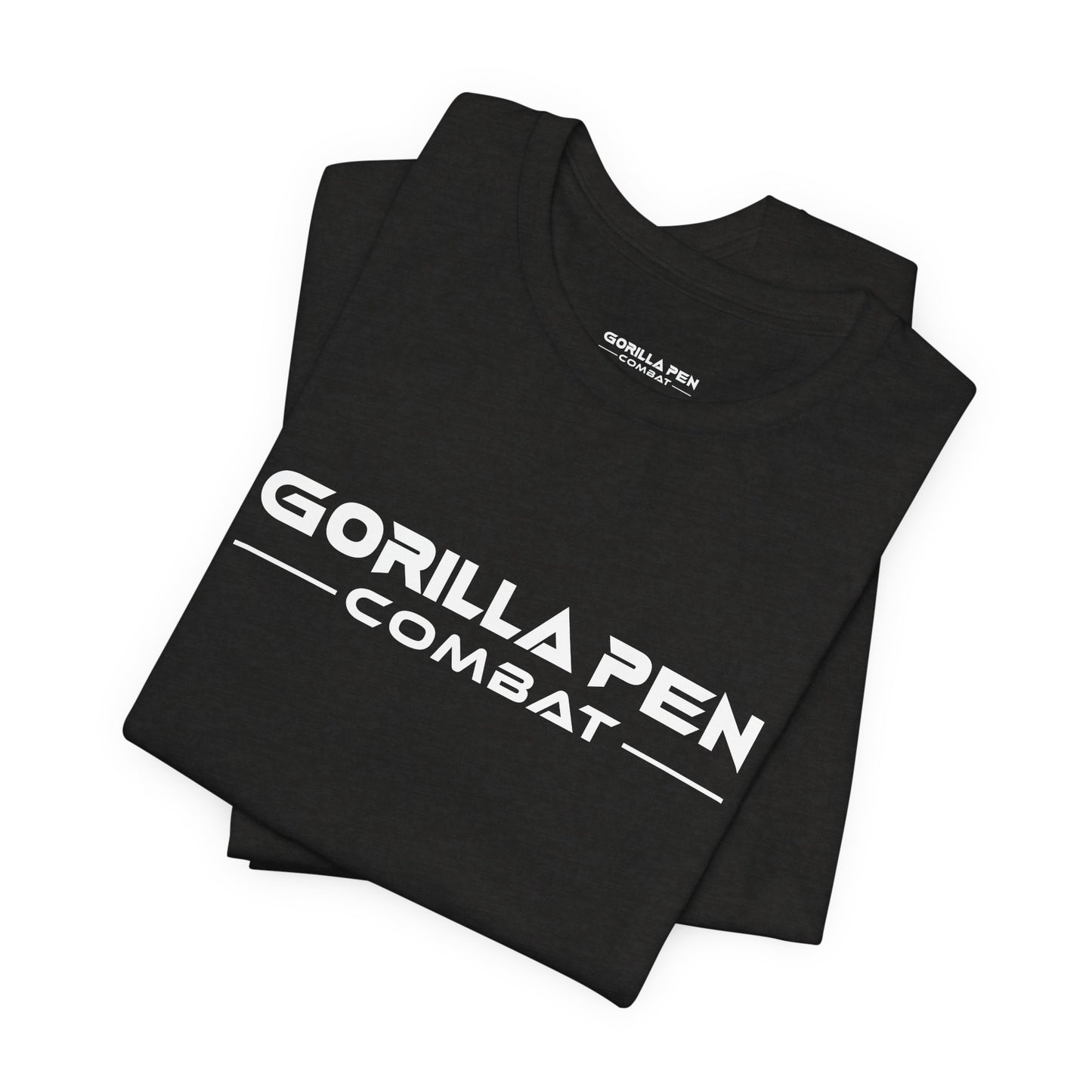 Gorilla Pen Combat Classic White Logo Tee