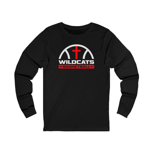 DM Wildcats Basketball Long Sleeve Tee