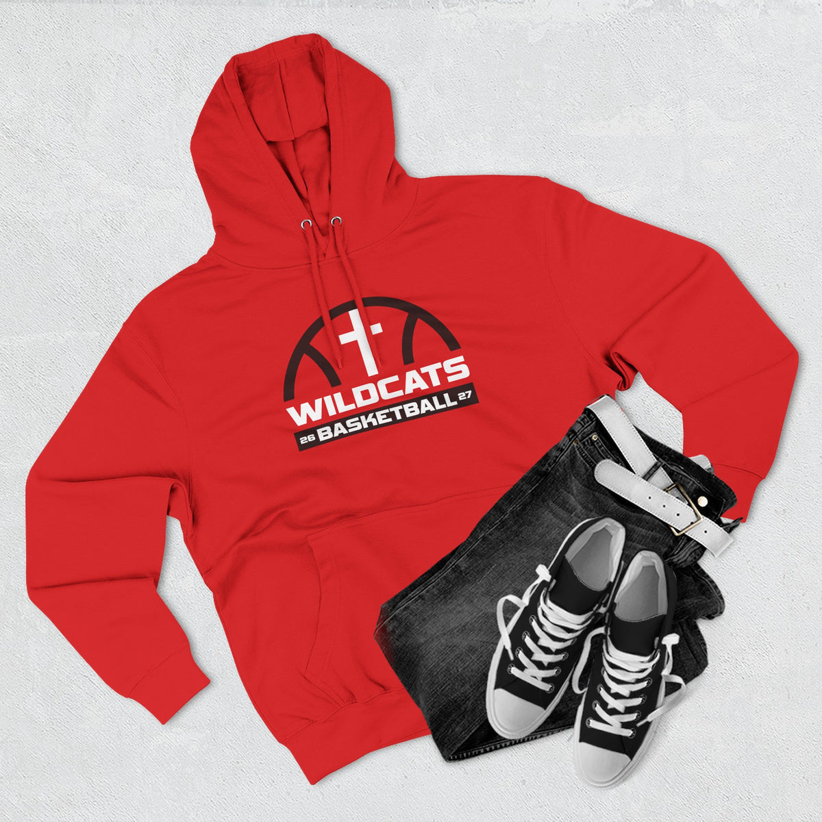 DM Wildcat Basketball Fleece Hoodie