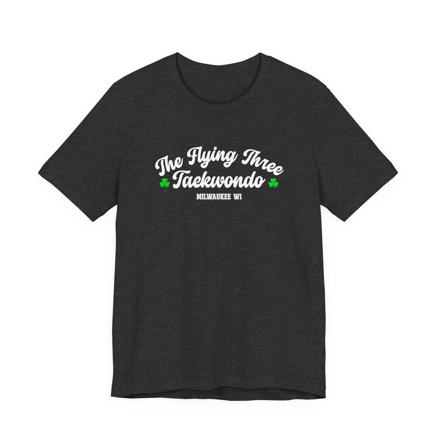 The Flying Three Taekwondo Tee Alternate Irish Logo