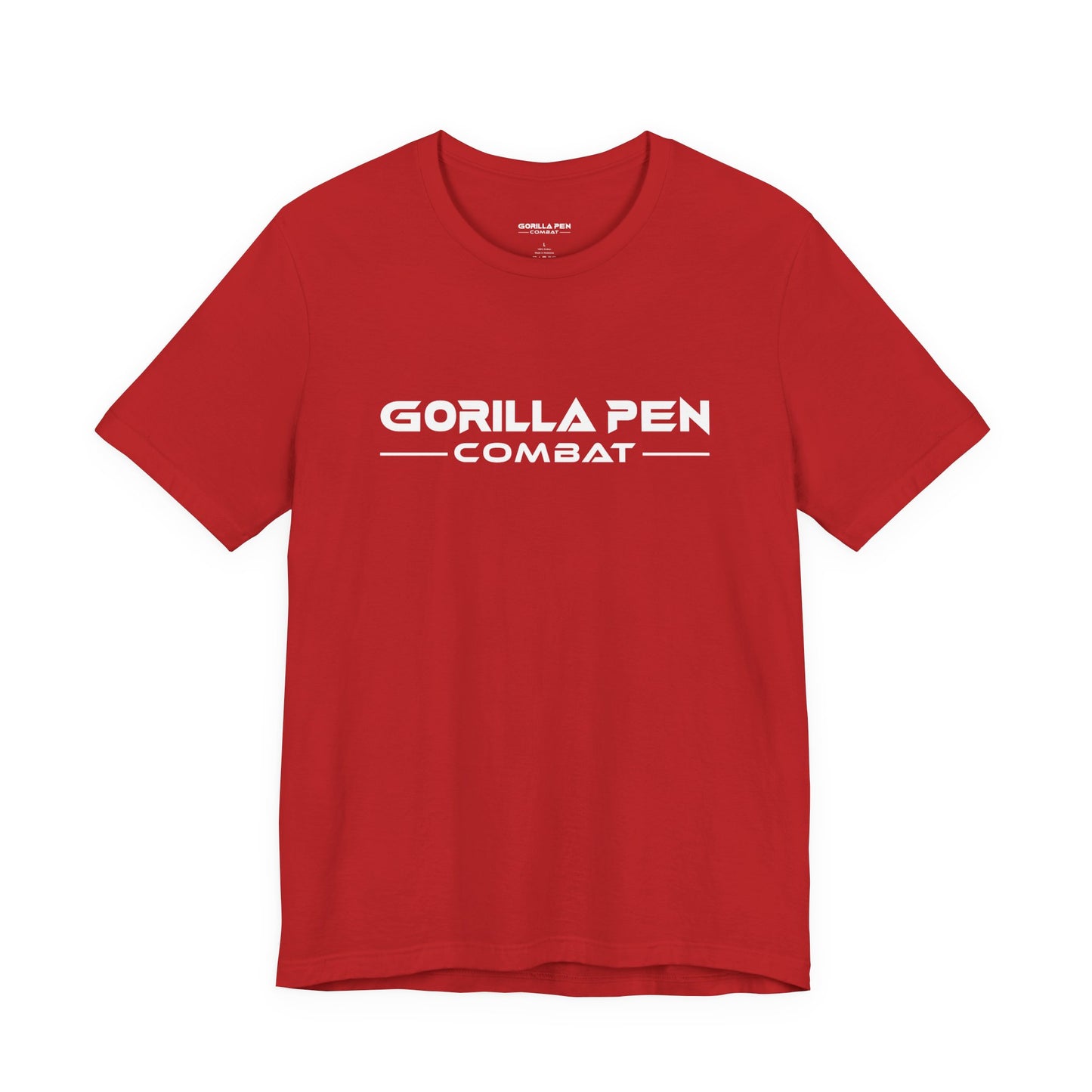 Gorilla Pen Combat Classic White Logo Tee