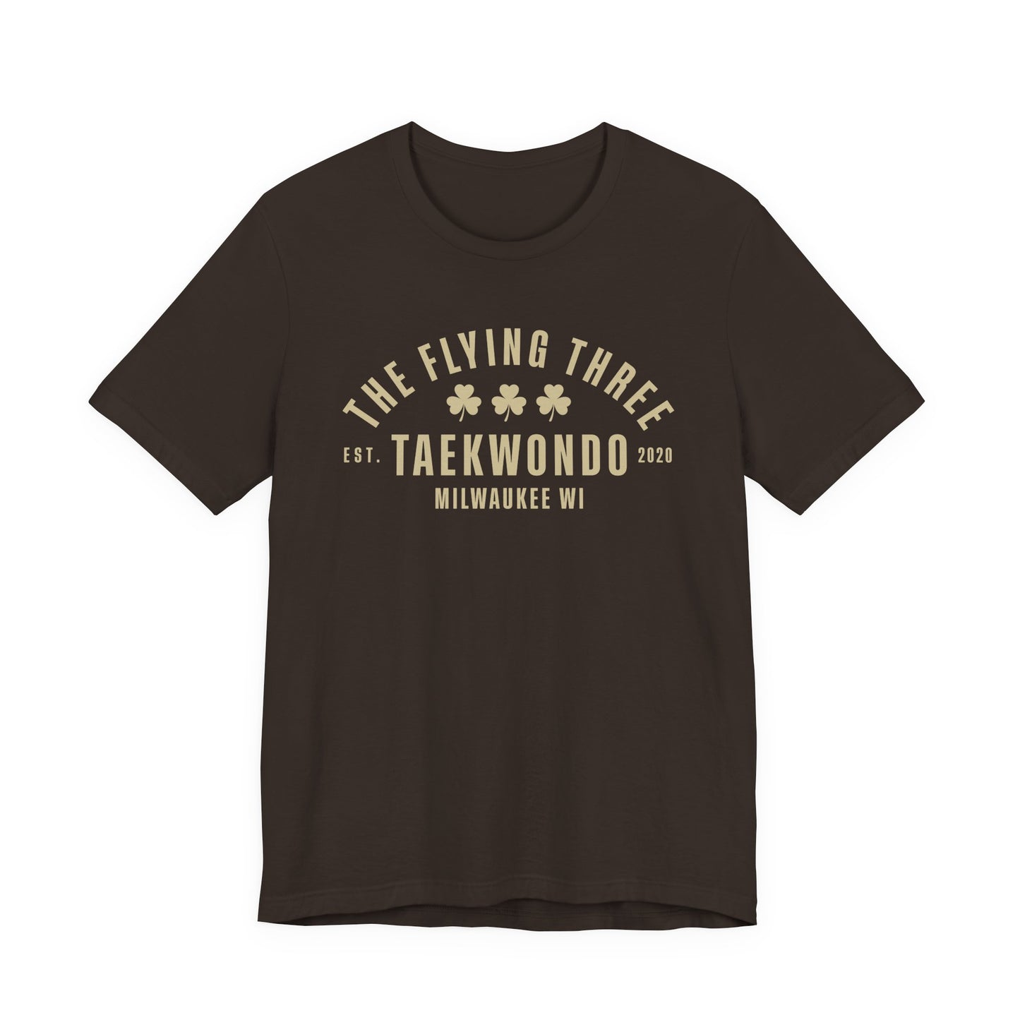 Taekwondo Club T‑Shirt — "The Flying Three" Milwaukee Martial Arts Tee