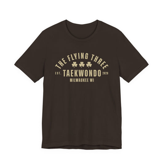 Taekwondo Club T‑Shirt — "The Flying Three" Milwaukee Martial Arts Tee