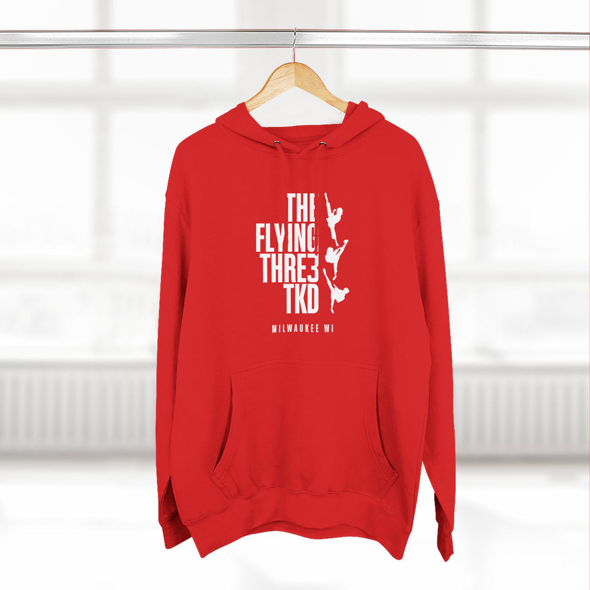 The Flying 3 Original Logo Hoodie