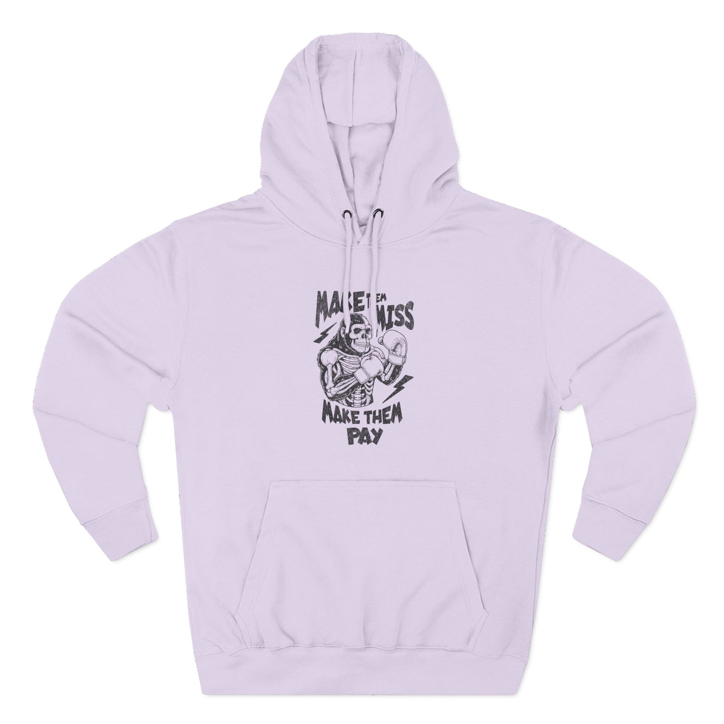 "Make 'Em Miss, Make 'Em Pay" Gorilla Pen Combat Graphic Hoodie