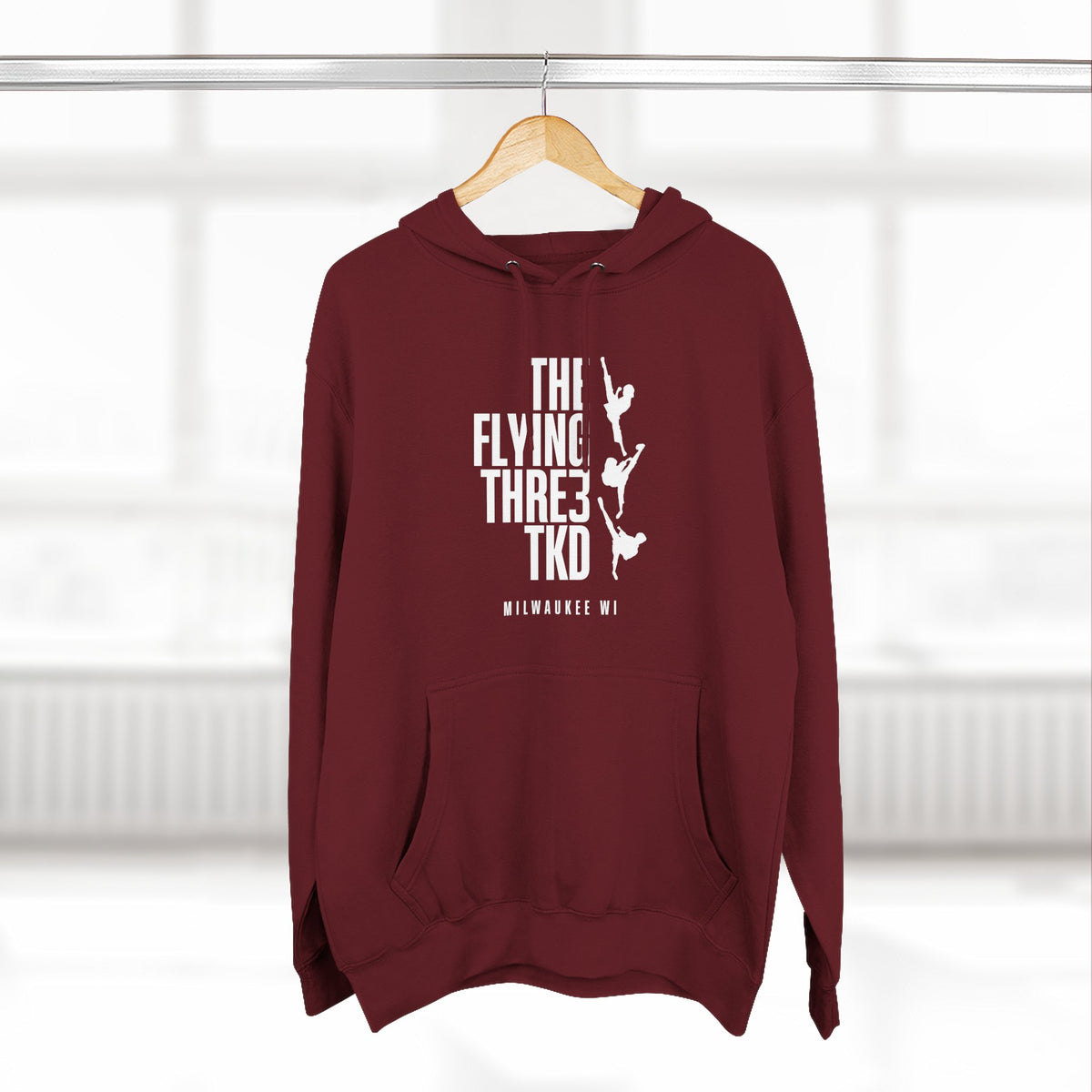 The Flying 3 Original Logo Hoodie