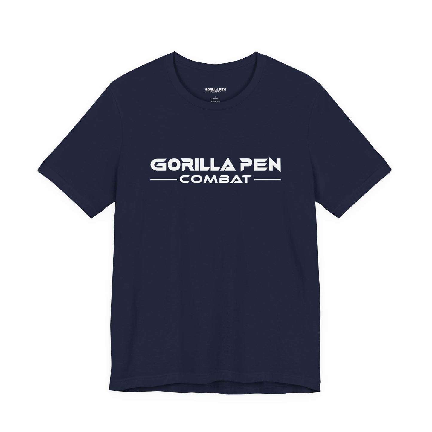 Gorilla Pen Combat Classic White Logo Tee